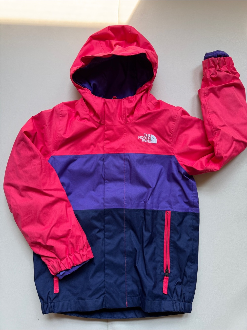 The North Face Toddler Girls 3-in-1 Triclimate Waterproof Jacket Coat - Picture 3 of 8